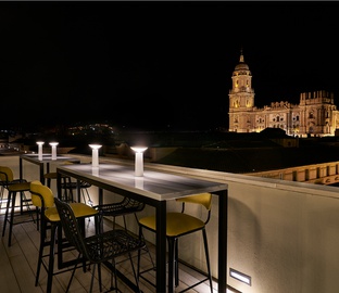 Terraza  Vincci Larios Diez Málaga