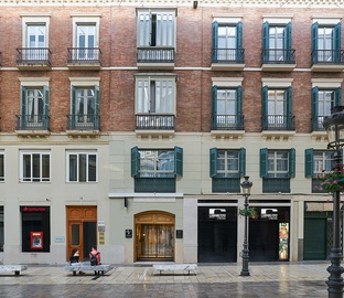Fachada  Vincci Larios Diez Málaga