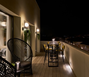 Terraza  Vincci Larios Diez Málaga