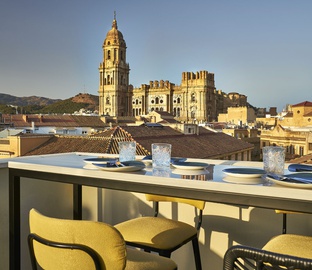 Terraza  Vincci Larios Diez Málaga